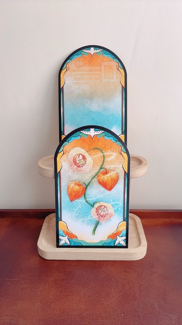 Amour En Cage 明信片