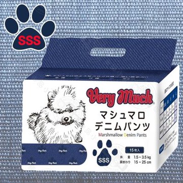 VERY MUCH棉花糖寵物尿褲 超強吸收力 生理褲 尿褲 尿布 禮貌帶 月經褲 狗內褲 安全褲 母貓母狗通用