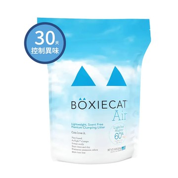 BOXIECAT博識貓 Air超植砂-藍專利凝結生物砂(可沖馬桶) 6.5LB/2.94kg x3入組