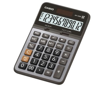【文具通】CASIO 卡西歐 AX-120B 12位 計算機 約25x110.5x175.5mm L5140125