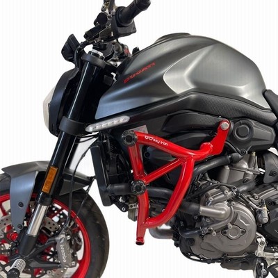 DUCATI MONSTER 1100evo カーボン　エンジンガード