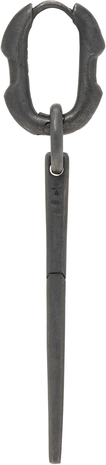 Parts of Four 单只黑色 Deco 耳坠