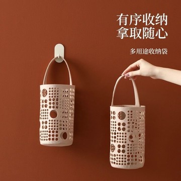🚀隔日出🔥壁掛式多功能紙巾收納袋-便捷整潔新寵創意廚房大空間垃圾袋收納3.1