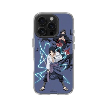 iPhone 16 Pro Clear 透明 - 火影忍者 Naruto - 角色系列-宇智波鼬&宇智波佐助