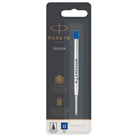 Parker QuinkFlow Ink Refill for Ballpoint Pens, Fine Point, Blue