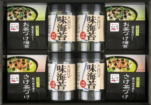  永谷園お茶漬け・柳川海苔詰合せ 柳川海苔味付け海苔 (8切32枚) ×4 永谷園お茶づけ海苔 (6.3g×3袋) ・永谷園