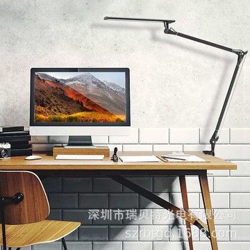 高亮學生設計師用學生學習工作檢驗長臂led護眼臺燈