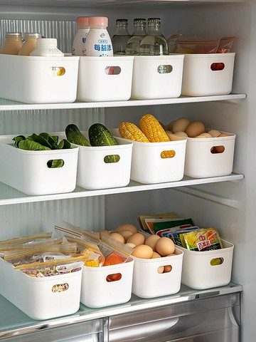冰箱儲物盒廚房冷凍食品蔬菜雞蛋置物整理神器櫥柜抽屜桌面收納盒