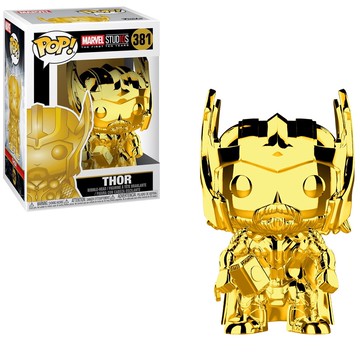 （卡司旗艦）FUNKO POP 381 雷神 索爾 10週年 金屬版 電鍍金 THOR 復仇者聯盟 漫威 代理版
