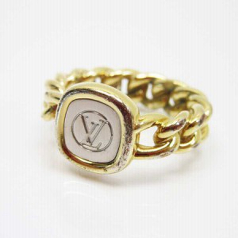 定番人気 中古 ルイヴィトン 指輪 リング Lvリング M Louis Vuitton シルバーxゴールド G0347 通販 Lineポイント最大1 0 Get Lineショッピング