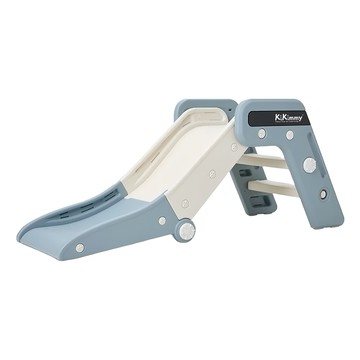 KiKimmy 折疊式溜滑梯，安全圓滑邊角，底部有防滑膠條  116 x 50 x 44.6cm  灰色  1組