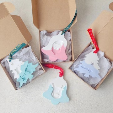 混色聖誕擴香磚/擴香吊牌/擴香石/聖誕老人/麋鹿/聖誕樹