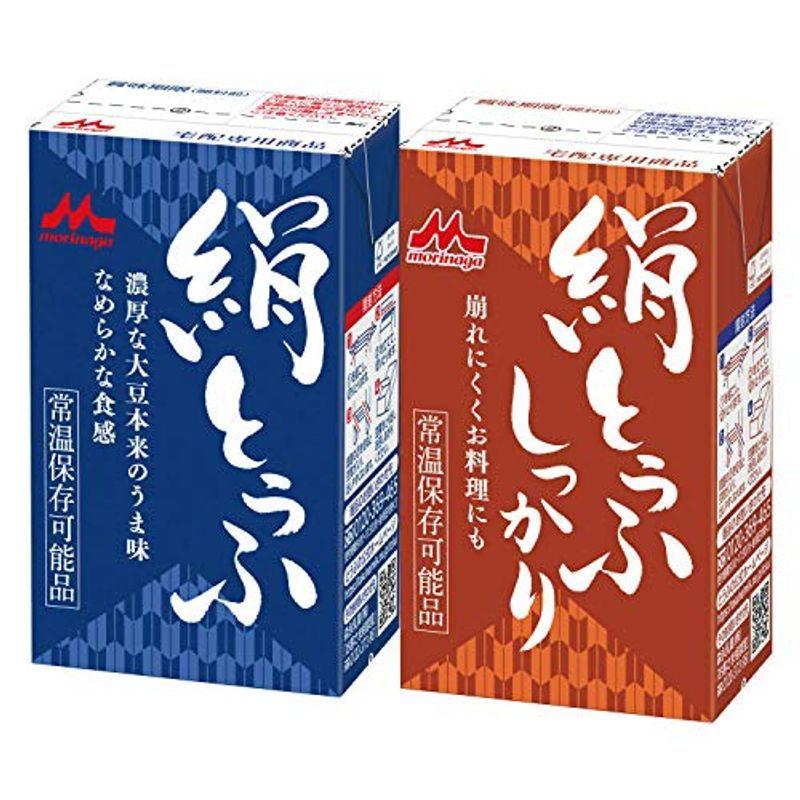 森永乳業［組み合わせ24丁入］森永絹とうふ＆絹とうふしっかり各12丁