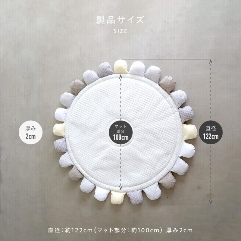 Puppapupo サニーマット ベビー フラワー ラグマット 花びら 月齢フォト ごろ寝 寝相 アート プレイマット ベビーマット 赤ちゃん 出産祝い プッパプーポ 通販 Lineポイント最大0 5 Get Lineショッピング