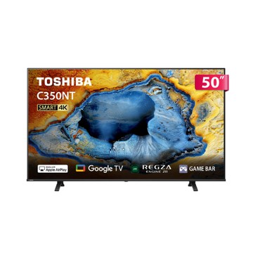 TOSHIBA 東芝REGZA 50型 4K Google TV液晶顯示器 (50C350N)