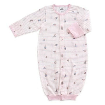 可愛比得長袍妙妙裝(護膚天絲洞洞提花布)