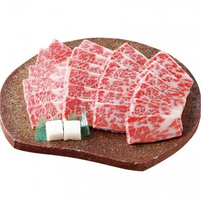 ふるさと納税 茨城県 常陸牛カルビ焼肉用400g