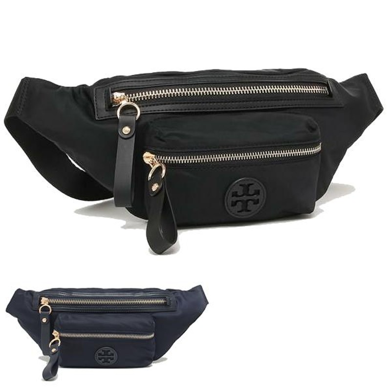 新品本物 Tory Burch ペリー ウエストポーチ ボディバッグ ネイビー 