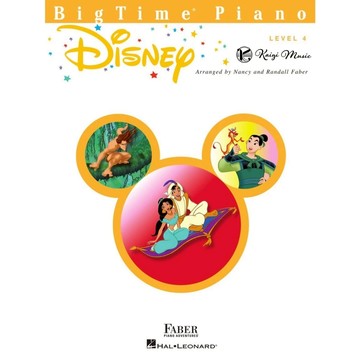 【凱翊︱HL】芬貝爾鋼琴教程 迪士尼鋼琴樂譜 4級 Faber Piano Disney Level 4