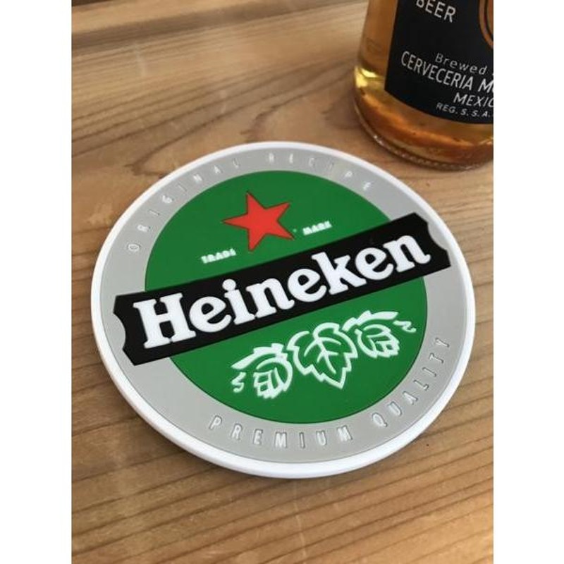 Heineken ハイネケン ラバーコースター コースター バー Bar Beer