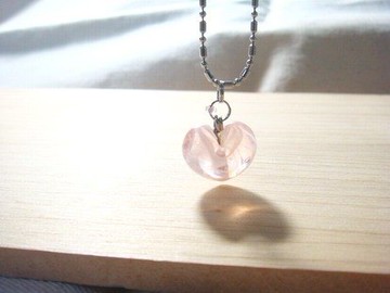 柚子林琉璃 - 項鍊 - 甜愛 - 戀人粉