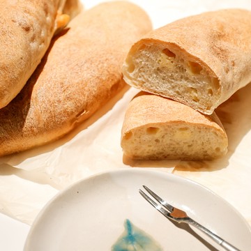 【心田手作】法棍2入組(無油無糖) (200g±5%)