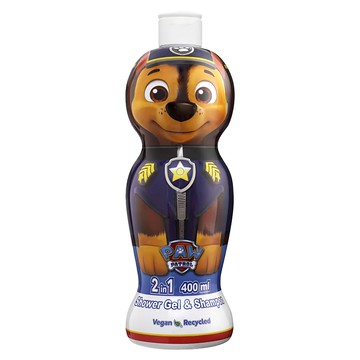 AIR-VAL Paw Patrol 汪汪隊 沐浴洗髮精 萌Q收藏版 警察阿奇 400ml 雙效合一 全膚質適用  1瓶