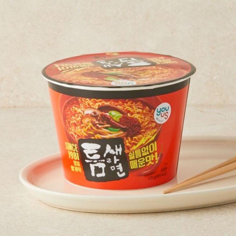 八道 Paldo 韓国で最も辛いラーメン (スコヴィル9,413) GS25 トムセ(トゥンセ)ラーメン 3個入   韓国食品   トゥムセ