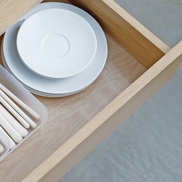 日本 霜山 可裁剪防水防油止滑抽屜/櫥櫃墊-3入-45x150cm - 經典款(寬45cm)