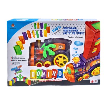 17mall 骨牌車 骨牌火車玩具 適合5歲及以上兒童  1盒