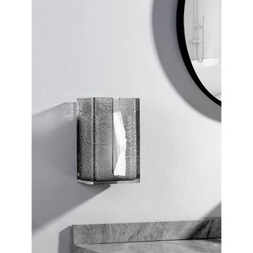 壁掛式面巾紙廁所紙巾盒抽紙盒免打孔衛生間廚房倒掛洗臉巾收納盒