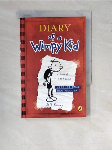 【書寶二手書T2／原文小說_WTH】Diary of a Wimpy Kid_Jeff Kinney