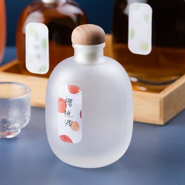 玻璃罐密封罐玻璃瓶密封瓶泡酒空瓶蜂蜜瓶子專用帶蓋收納罐容器果