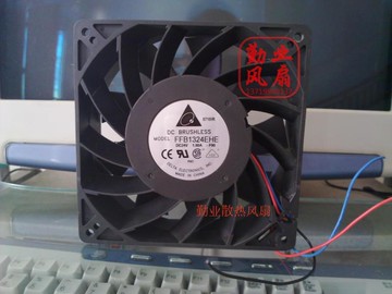 臺達DELTA FFB1324EHE 散熱風扇 24V 12738 12.7CM高轉速變頻風扇