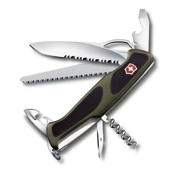 【Victorinox 瑞士維氏】瑞士刀 RANGER 179 MW GRIP 130mm(0.9563.MWC4)【墊腳石】