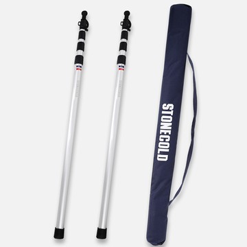 Stonecold 4節滑動營柱2入 + 收納袋套組  1套  4段