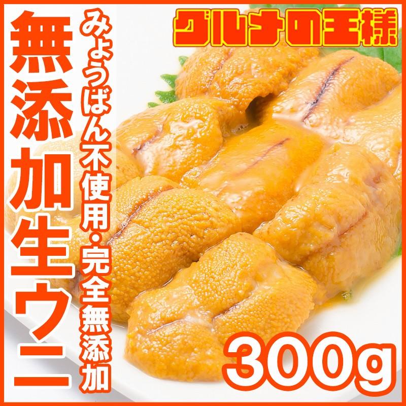 生ウニ 生うに 冷凍 無添加 天然 300g 100g×3パック(ウニ うに 雲丹) 単品おせち 海鮮おせち