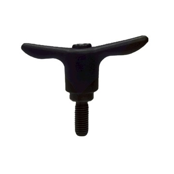 凱堡家居｜頂天立地專用 塑膠含鋅合金環蝶形把手 – 螺絲 (按壓式可調整把手 / 萬向把手)