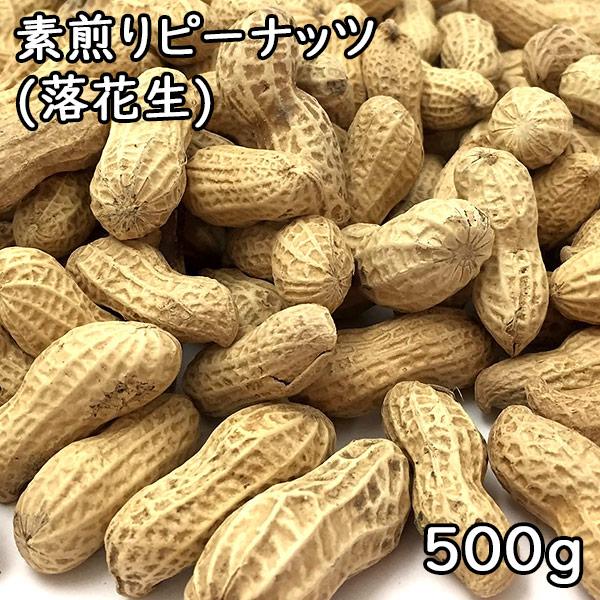 殻付き 素煎りピーナッツ (500g) 令和5年 千葉県産