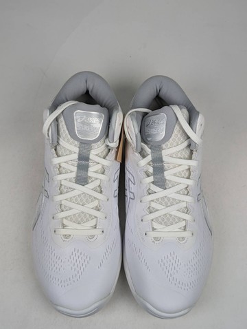 微瑕疵-左右腳中底泛黃 1063A051-100 27CM ASICS GELHOOP V14 白 耐震 輕量 休閒 籃球鞋 男鞋