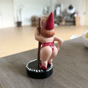 3/28🚚 豐滿的鋼管舞擺件 小衆個性裝飾品送朋友樹脂工藝品