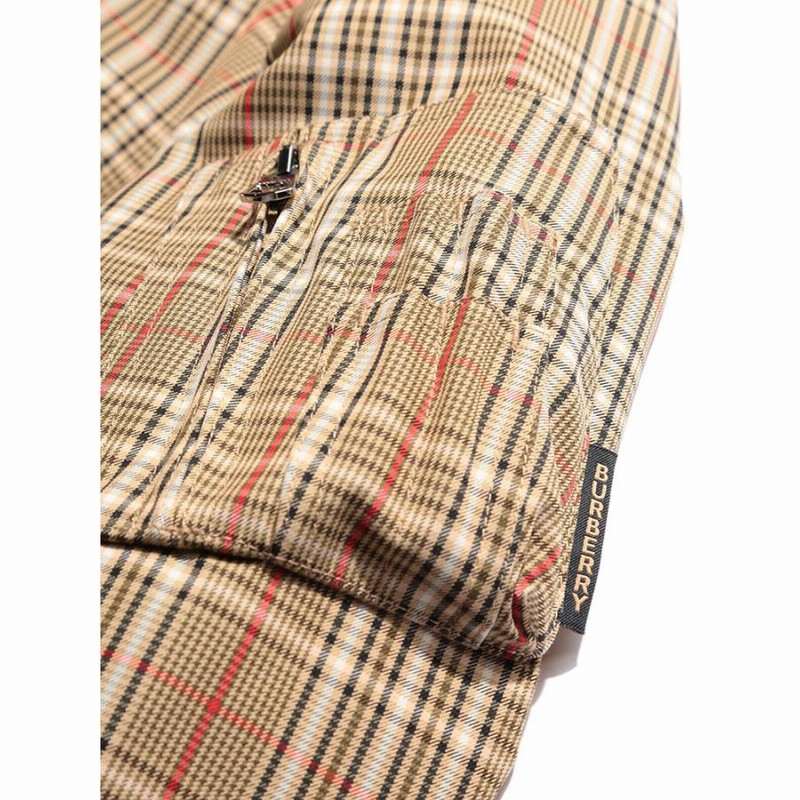 バーバリー メンズ ブルゾン BURBERRY リバーシブル チェック