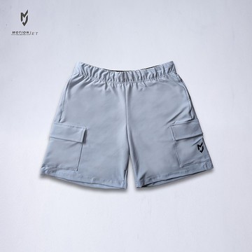 MJP007-MJ 男版機能運動短褲 (灰白) S-2XL