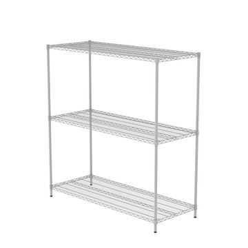 特力屋烤漆三層架寬152*深60*高160公分(白)