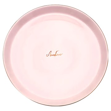 RADIANT STAR 璀璨之星 法式浪漫粉色金邊碗盤組/餐具組 6p CK008  粉色  10英吋盤 + 8英吋盤 + 味碟 + 5.5英吋正方盤 + 4.5英吋碗 + 7.5英吋正方盤  1組