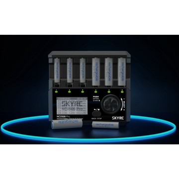 ✿AREA.TOY✿ SKYRC NC2500 Pro 鎳氫/鎳鎘電池充電器3號/4號 LCD 馬達磨合功能)
