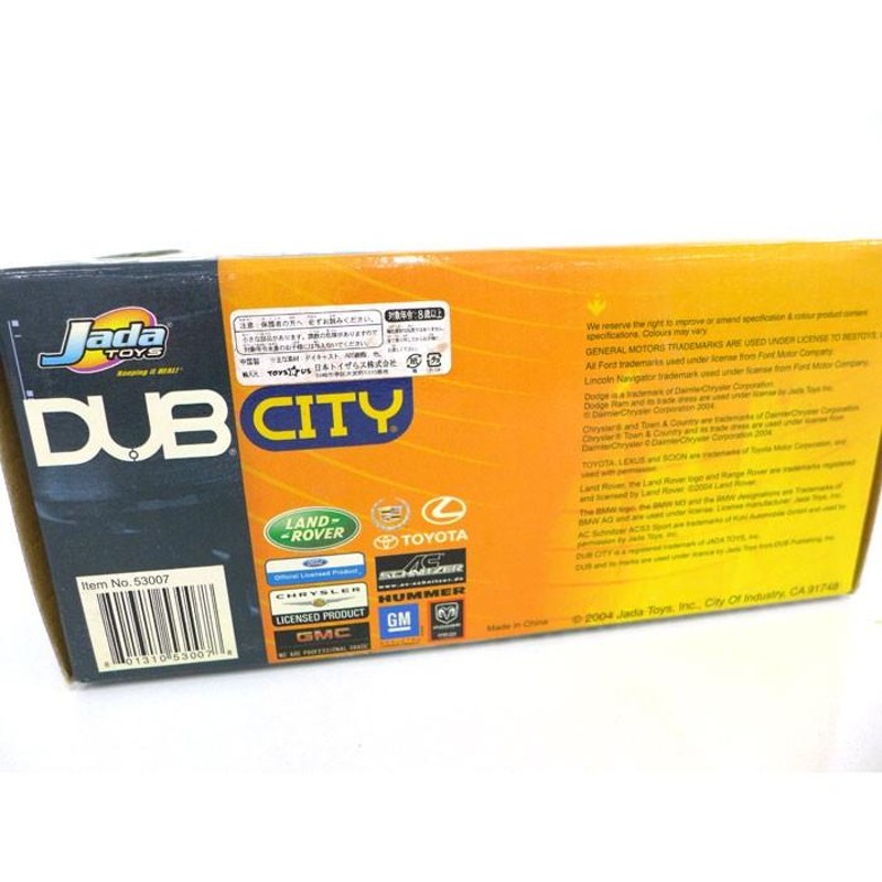 Jada Toys Dub City ダブシティ 2002 CADILLAC ESCALADE EXT