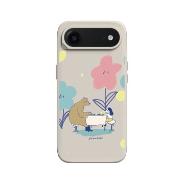 iPhone Air SolidX 貝殼灰 - 咻咻熊 XiuXiubear - 一起吃飯吧！