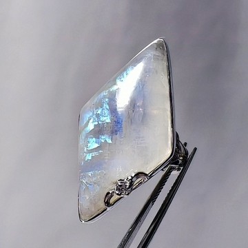 藍月光石 智慧 事業 戒指 內徑17mm 單品 禮物 收藏