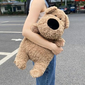 下殺免運 大鼻狗玩偶 小狗抱枕 毛絨玩具 狗狗玩偶 大鼻狗公仔 禮物 交換禮 小狗玩偶 沙發抱枕 巴納佈斯 小狗公仔